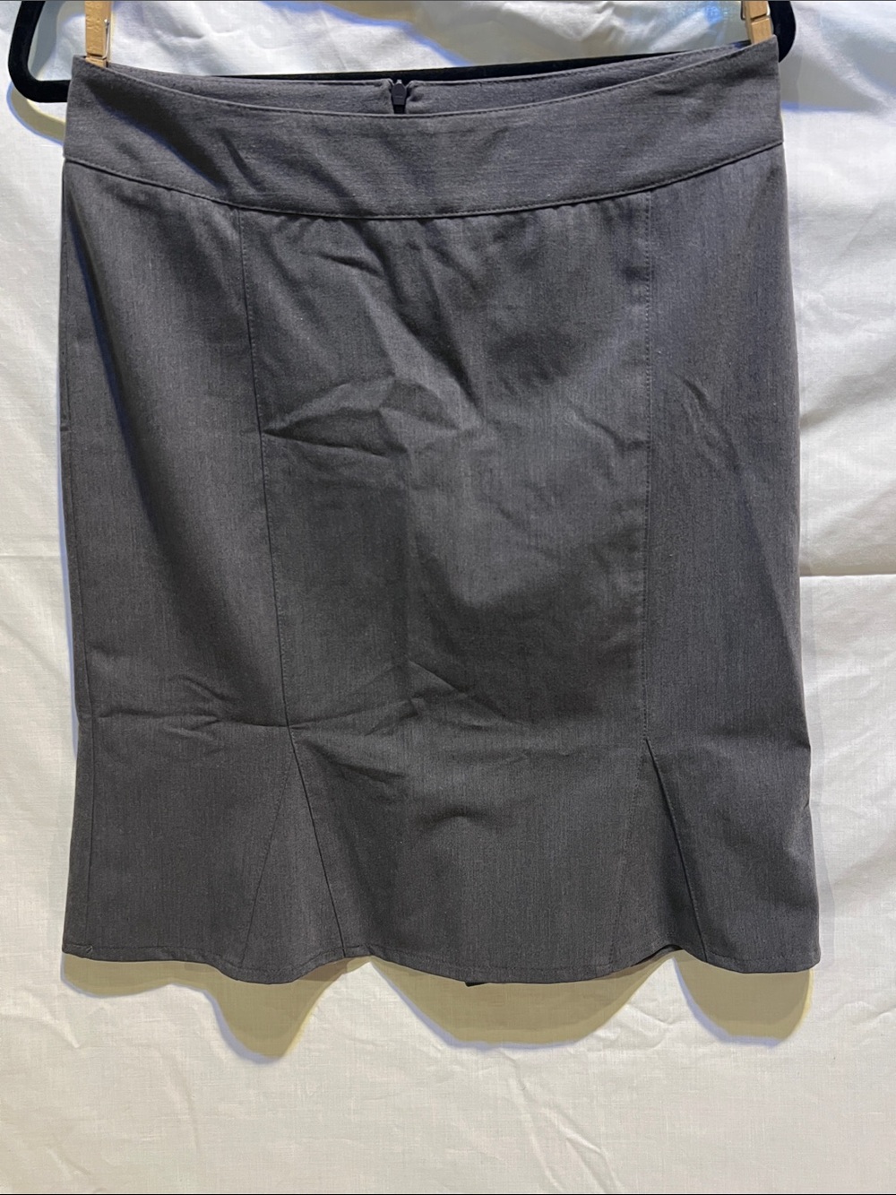 Ricki's Gray Pencil Skirt with Subtle Paneling